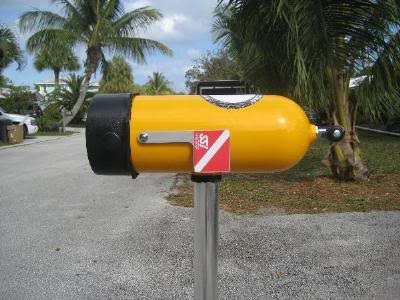 Scuba Post Box