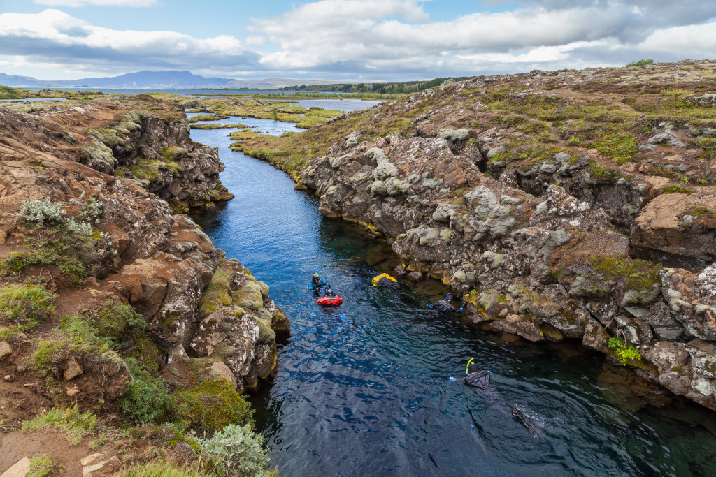 silfra above water